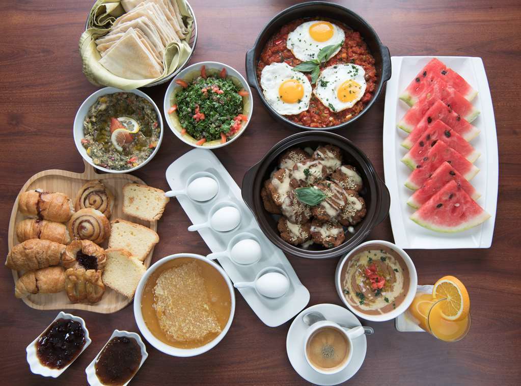 Amjad Royal Suites Hotel Jidda Restaurang bild